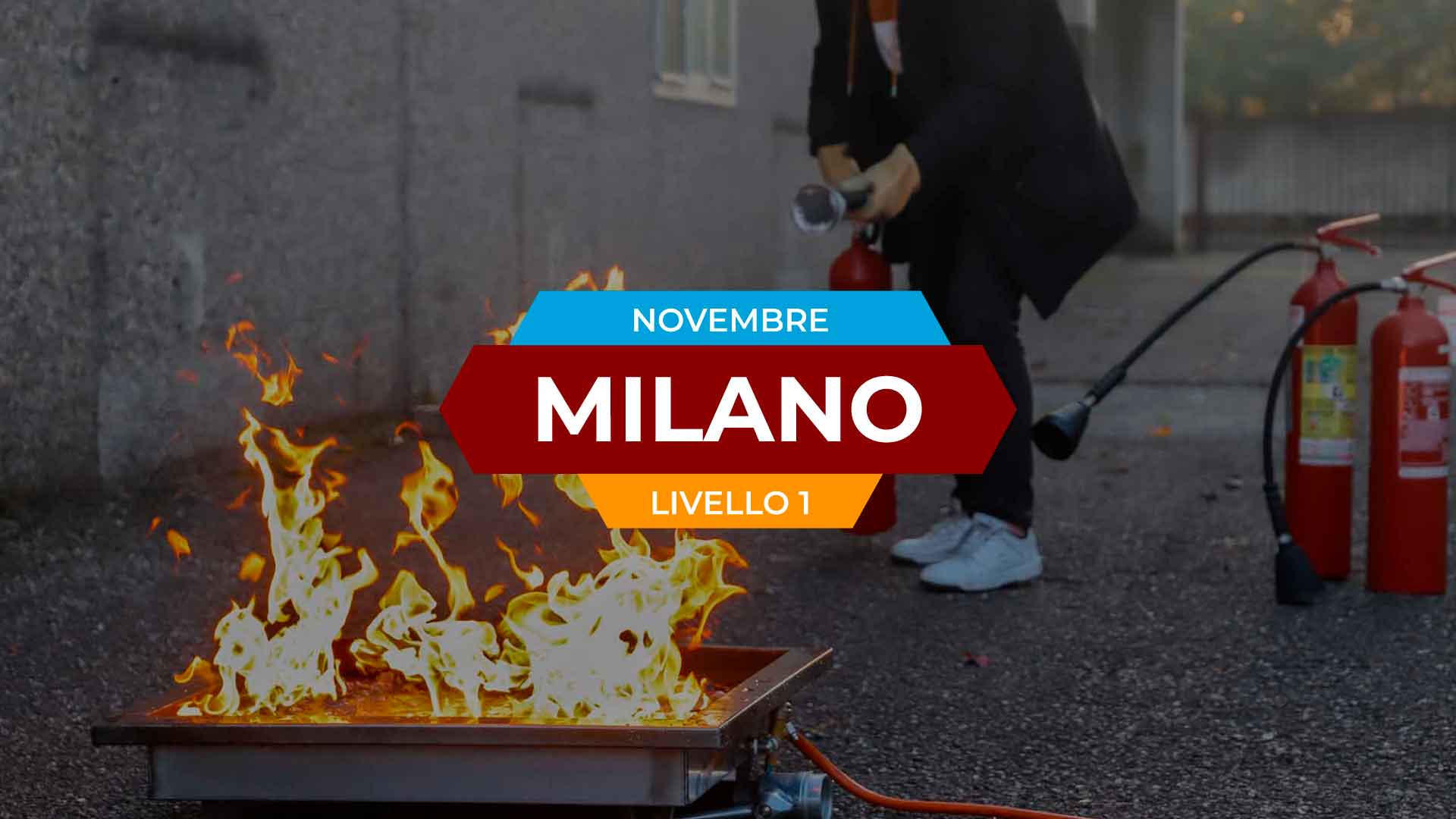 Aggiornamento antincendio - Livello 1 - Milano