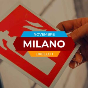Formazione antincendio - Livello 1 - Milano